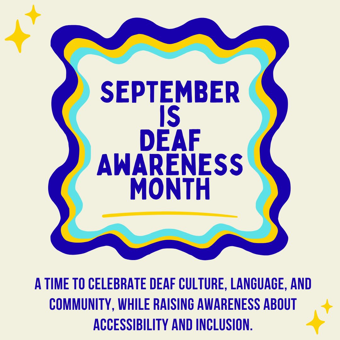September is Deaf Awareness Month