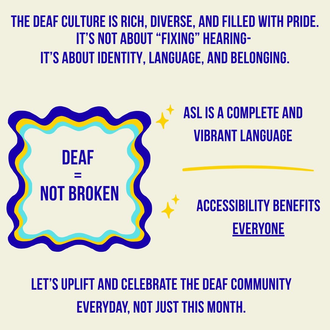 September is Deaf Awareness Month